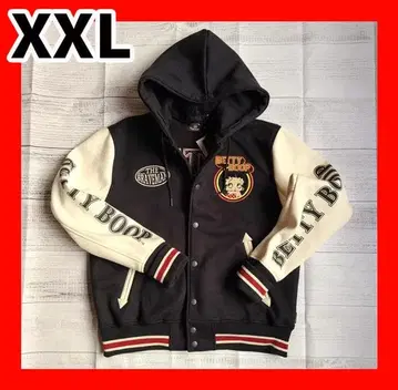 [베티 부프 브레이브맨] 콜라보 자수 바시티 자켓 / 베티짱