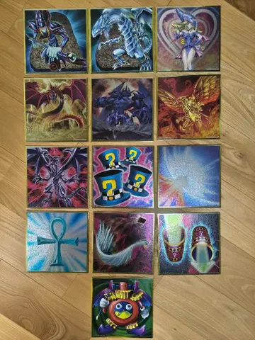 유희왕 시리즈 vol.4 삼환신현현 메탈릭 색지 컴프 세트