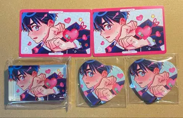 에이리언 스테이지 후모코레 이반 하트 캔뱃지 아크릴 블록 카드