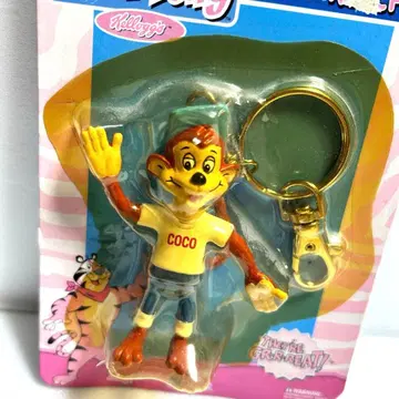 [ 미개봉 새상품 ] 켈로그 코코 군 키링 레트로 아메리칸 캐릭터 참