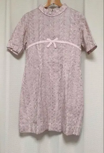 [vintage] 쇼와 레트로 원피스 전체 자수