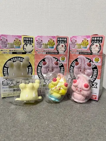 포켓몬 키즈 손가락 인형 마호이프 트리플 믹스 마호밀 새상품 세트 3