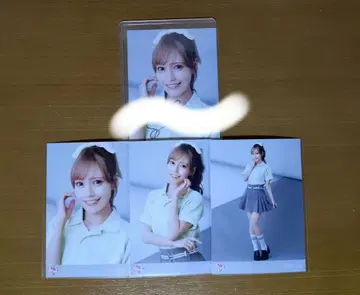 이코럽 모로하시 사나 포토카드 세트+요리 친필