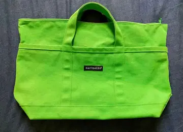 marimekko 토트백 캔버스백 그린