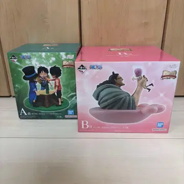 제일복권 원피스 드라마틱 메모리즈 A상 & B상 피규어 2개 세트