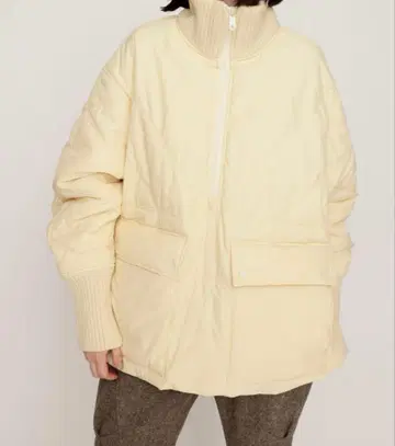 sly QUILTING STAND NYLON PULLOVER