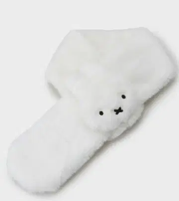 새상품 miffy OPAQUE.CLIP 인조 모피 티펫 미피