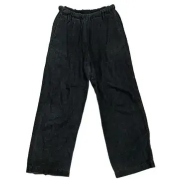 카구레 KAGURE 린넨 볼륨 팬츠 블랙 프리 사이즈