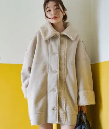 Kastane 무스탕 코트 리버서블 자켓/아우터