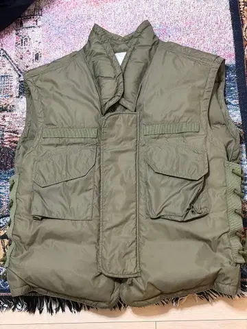 US ARMY TYPE M69 바디 아머 베스트 다운 베스트 L