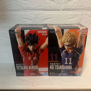 하이큐!! 쿠로오 테츠로 츠키시마 케이 피규어 세트