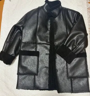 SENSEOFPLACE 무스탕 코트 원사이즈