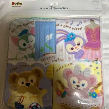 더피와 프렌즈 숨바꼭질 타월 세트 디즈니씨