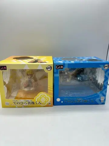 새상품 귀멸의 칼날 테노히라 이노스케군 테노히라 젠이츠군 세트 피규어