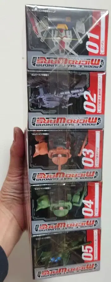 건담 마이크로 워즈 초기 자쿠 샤아 마젤란 피규어 프라모델