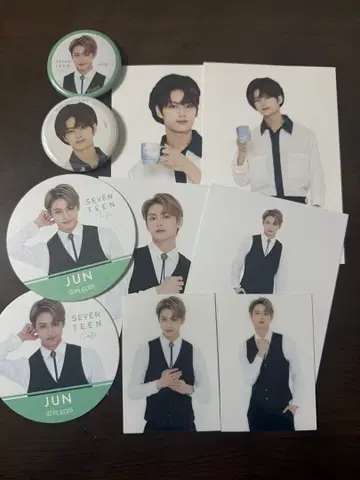 SEVENTEEN JUN 준 카페 굿즈