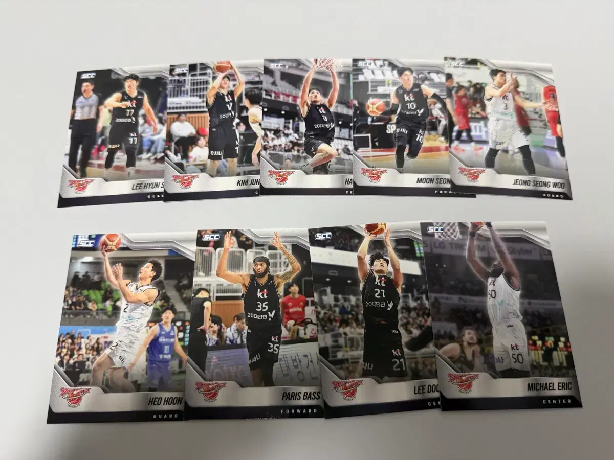 2023 KBL 프로농구 베이스 카드 KT소닉붐