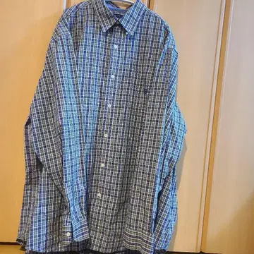 CHAPS 긴팔 체크 셔츠