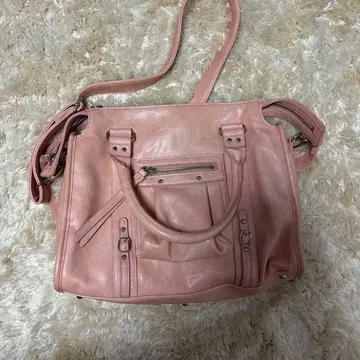 JEANASIS 앤티크 인조 가죽 보스턴