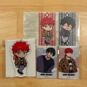 윈드 브레이커 프린세스 카페 타키이시 엔도 아크릴 스탠드 엽서