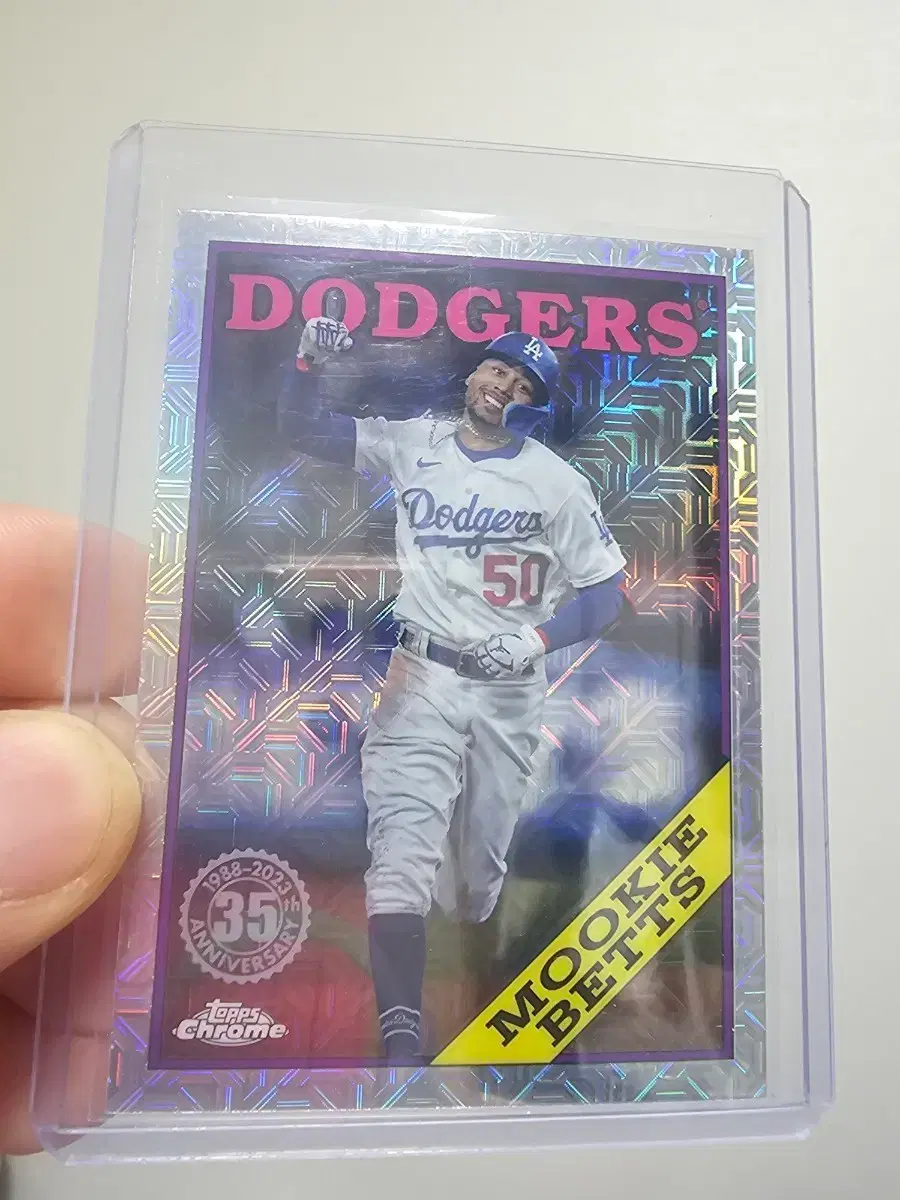 LA다저스 무키 베츠 야구 카드 Dodgers