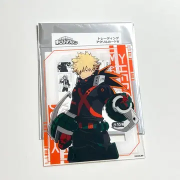 히로아카 바쿠고 카츠키 트레이딩 아크릴 카드 B 베이스 야드 도쿄