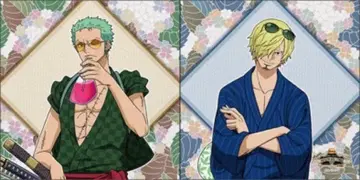 원피스 방석 조로 상디