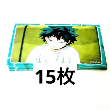 나의 히어로 아카데미아 캐릭터껌 컬렉션 스티커 미도리야 이즈쿠 데쿠