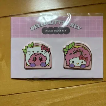 SHINee 샤이니 키 키티 콜라보 팝업 배지 세트