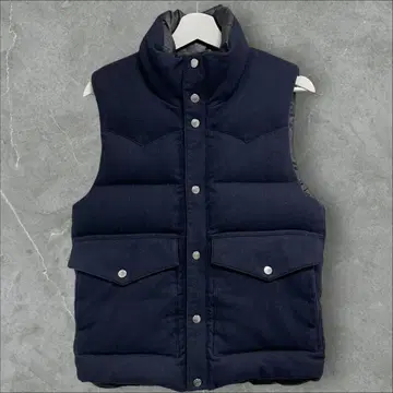 Luis 루이스 울 다운 베스트 짧은 기장 루드 타이트 웨스턴 요크