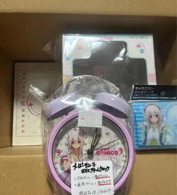 소니코 간호사 피규어 시계 퍼즐 덱 케이스