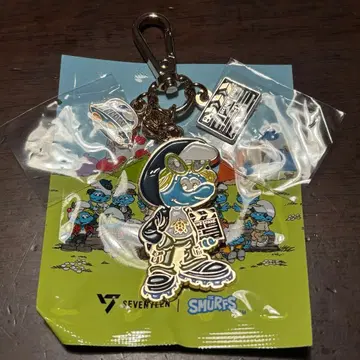SEVENTEEN SMURFS isaac toast 키링 버논