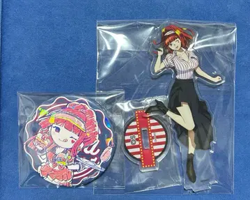 그노시아 SQ 라운드 원 우주선 다이너 캔뱃지 아크릴 스탠드