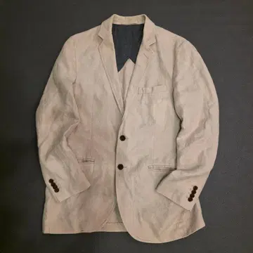 LANDS' END 란즈엔드 린넨 테일러드 자켓 A4