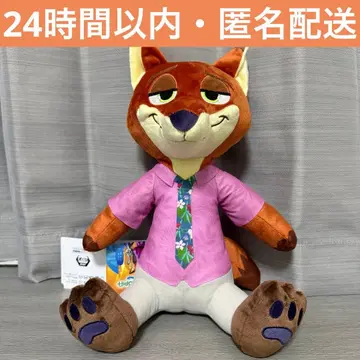 주토피아2 L 봉제 인형 닉 와일드