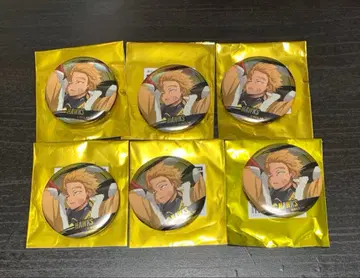 나의 히어로 아카데미아 도큐 콜라보 호크스 메탈 캔뱃지 6개 세트