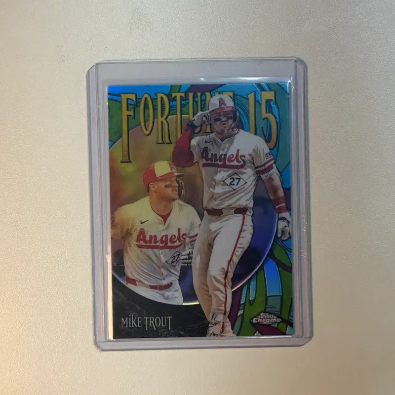 마이크 트라웃 2025 Topps 야구카드