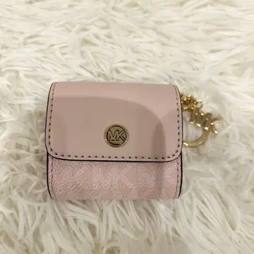 마이클코어스 에어팟 케이스 AirPods 이어폰 시그니처 핑크