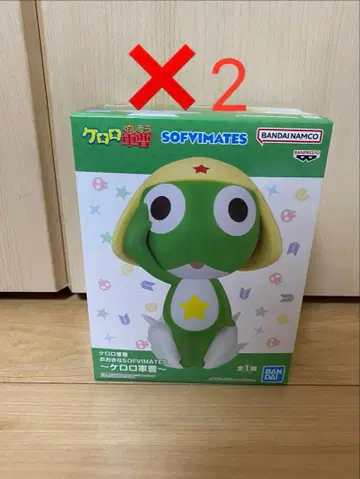 개구리 중사 케로로 커다란 SOFVIMATES 개구리 중사 케로로 2점