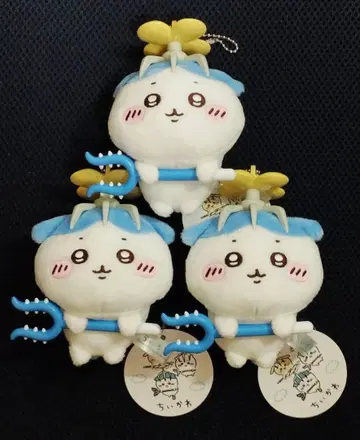 치이카와 (먼작귀) 봉제 인형 치이카와 토벌 마스코트 하치와레 3개