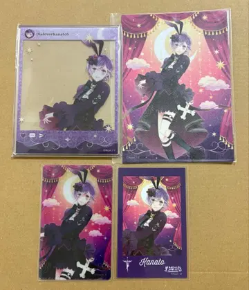 디어라바 카나토 아크릴 포토카드 클리어카드 Luna Lapin