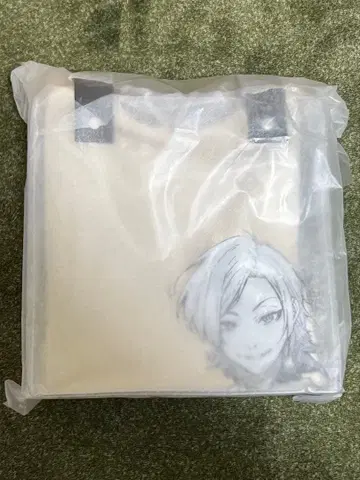 [미사용 새상품] 미하엘 카이저 블루 록 전시회 원화 장면 클리어 백