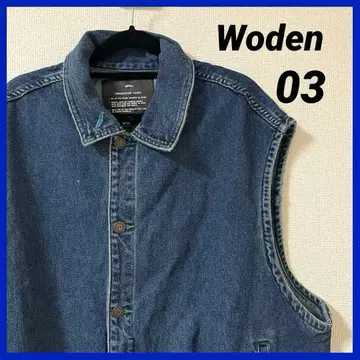 새상품급 Woden 우든 데님 베스트 03