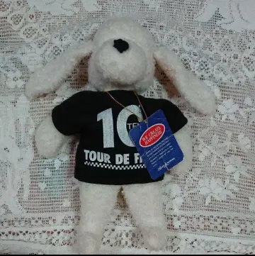 쇼와 레트로 산애로우 푸들 텐텐 봉제 인형