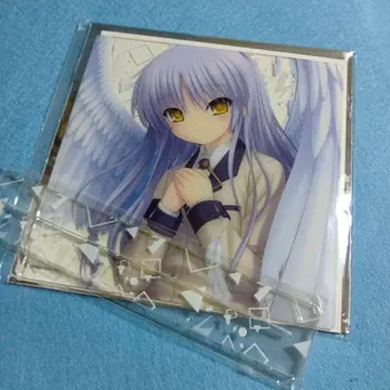 미니 아크릴 아트 천사 Angel beats! BOX 특전 받침대 포함