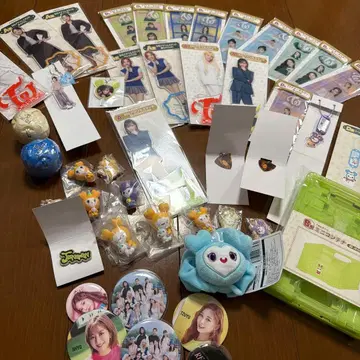 미사용 새상품 굿즈 키링 묶음 판매 TWICE 사진 확인 부탁드립니다