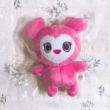 새상품 TWICE 러블리 봉제 인형 백참 PINK 노멀