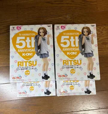 케이온! 타이나카 리츠 5th 애니버서리 피규어 4개 세트