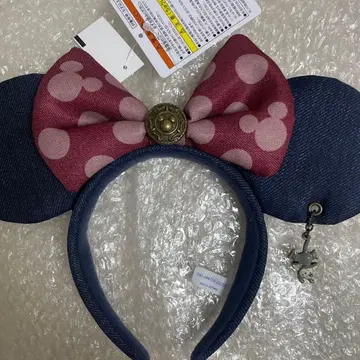 디즈니 미니 데님 웨스턴 머리띠