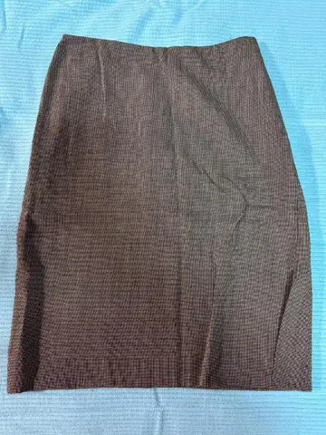 RALPH RL LAUREN 브라운 타이트 스커트 사이즈 9 하운드투스